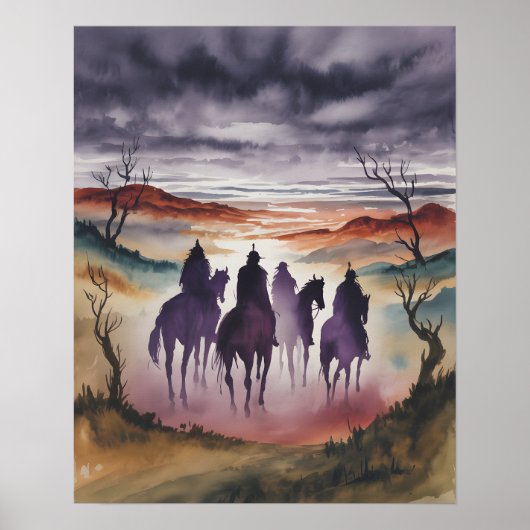 Four Horsemen Poster (Vorne)