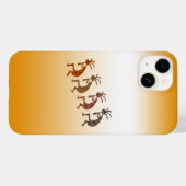 Four Kokopelli Case-Mate iPhone Hülle (Rückseite (Horizontal))