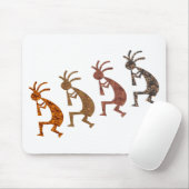 Four Kokopelli Mousepad (Mit Mouse)