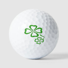Four Leaf Clover Golfball
