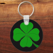 Four Leaf Clover Keychain Schlüsselanhänger (Vorderseite)