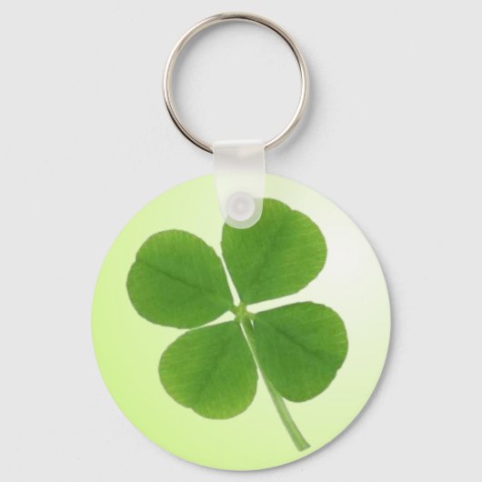 four leaf clover keychain schlüsselanhänger (Vorderseite)