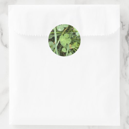 Four leaf Clover Sticker (Tasche)