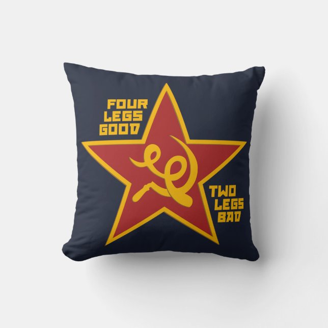 Four legs good kissen (Vorderseite)