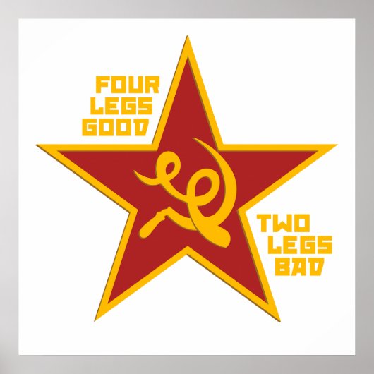 Four legs good poster (Vorne)