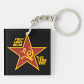 Four legs good schlüsselanhänger (Rückseite)