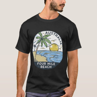 Four Mile Beach Port Douglas Australien T-Shirt