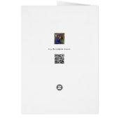 Four Mythological Dragons Sepia Notecard (Hinten)