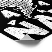 Four Nado Fournado 4th Birthday 4 Years Old  Poster (Ecke)