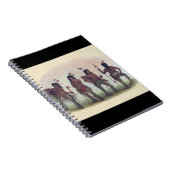 Four Navajo Warriors Notizblock (Rechte Seite)