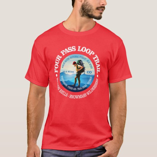 Four Pass Looprail C vintage T-Shirt (Vorderseite)