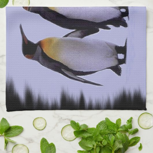 Four Penguins American MoJo Kitchen Handtuch (Gefaltet)