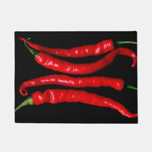 Four Red Chilies dmcna Fußmatte