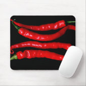 Four Red Chilies mpcna Mousepad (Mit Mouse)