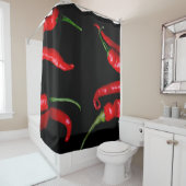 Four Red Chilies sccna Duschvorhang (Beispiel)