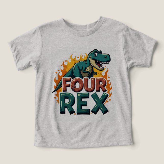 Four Rex: Roaring in Four! (Design Vorderseite)