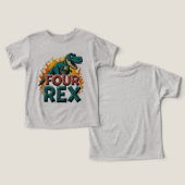 Four Rex: Roaring in Four! (Design Vorderseite & Rückseite)