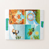 Four Seasons Animals Kids Puzzle (Horizontal)