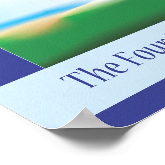 Four Seasons Bilingual School Poster (Ecke)