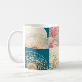Four Seasons Fan Collection Traditional Beauty Mug Kaffeetasse