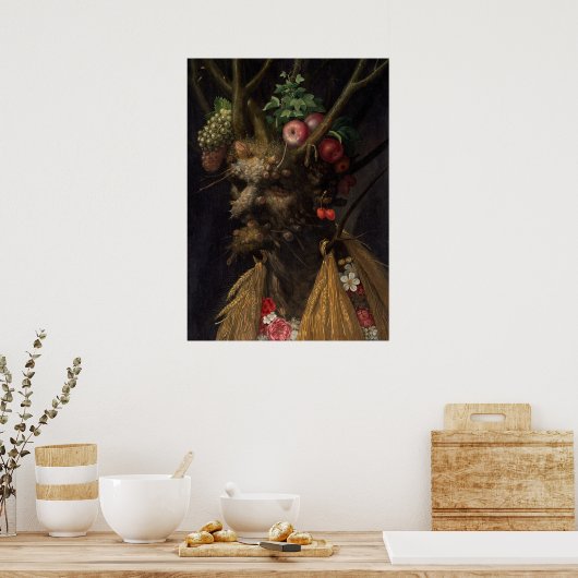 Four Seasons - Giuseppe Arcimboldo Kunstposter Poster (Küche)
