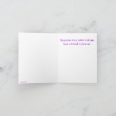 Four Seasons Karte (Innenseite)