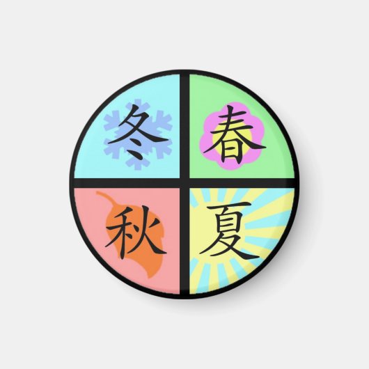 Four Seasons Magnet (Vorne)