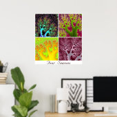 Four Seasons Poster (Heimbüro)