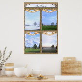 Four Seasons Poster (Küche)