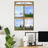 Four Seasons Poster (Heimbüro)