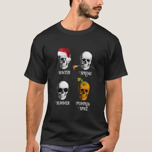 Four Seasons Skull T-Shirt (Vorderseite)
