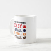Four Seasons Sports Kaffeetasse (Vorderseite Links)