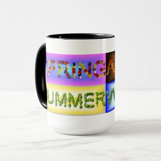 Four Seasons Tasse (Vorderseite Links)