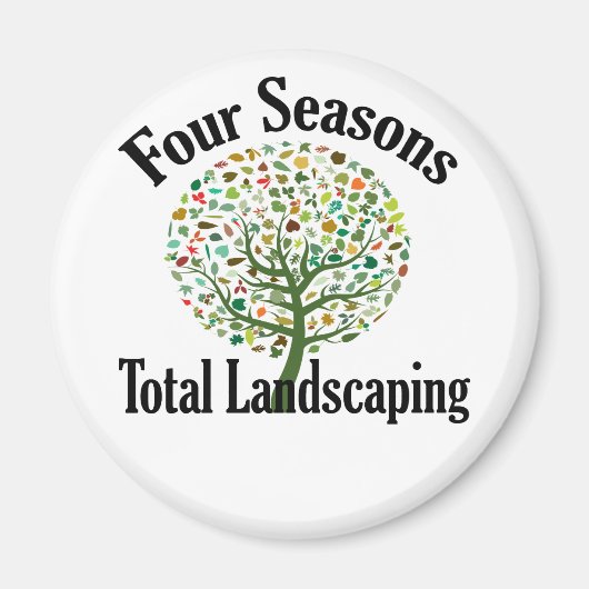 Four Seasons Total Landscaping Magnet (Vorne)