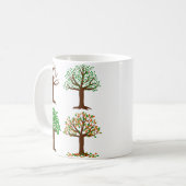 Four Seasons Tree Tasse (Vorderseite Links)