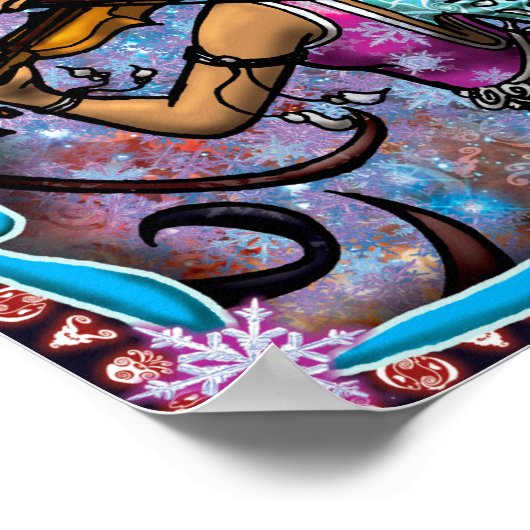 Four Seasons - vertikale Verbundwerkstoffe Poster (Ecke)