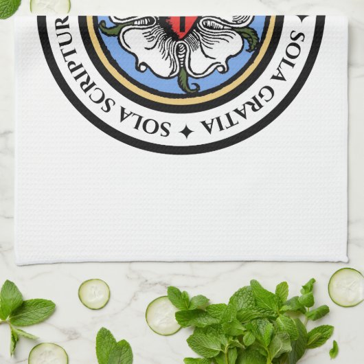 Four Solas Geschirrtuch (Gefaltet)