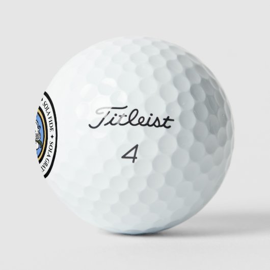 Four Solas Golfball (Logo)
