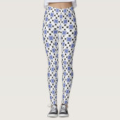 Four Star Circle von Kenneth Yoncich Leggings (Vorderseite)