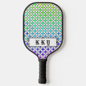 Four Star Circle von Kenneth Yoncich Pickleball Schläger (Rückseite)
