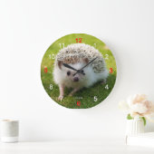Four-toed hedgehog große wanduhr (Zuhause)
