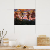 Four Trees Poster (Küche)