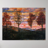 Four Trees Poster (Vorne)