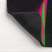 Four-Way Geometric Wave Mouse Pad Mousepad (Ecke)