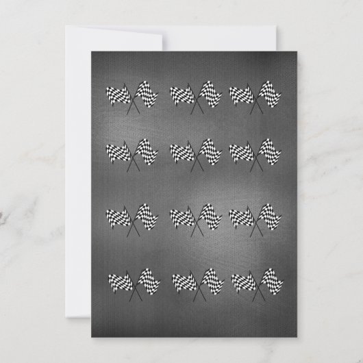 Four Wheeler Birthday Vielen Dank Dankeskarte (Rückseite)