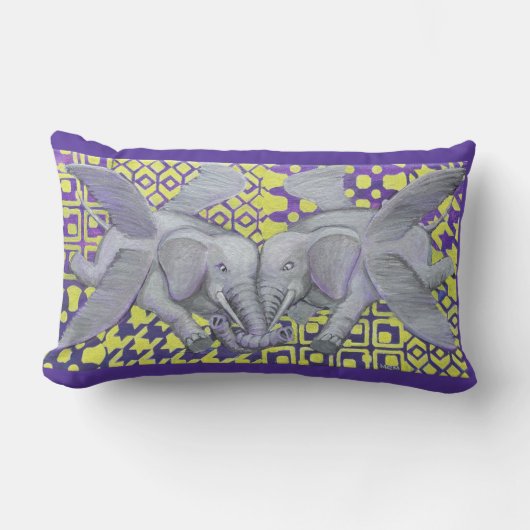 Four WingsFoto-Erweiterung Lendenkissen (Vorderseite)