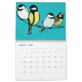 Fourcallingvögel, März 2011 bis Februar 2012 Kalender (Feb 2027)