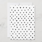 Fourever Wild 4. Geburtstag Party Safari Tiere Einladung (Rückseite)