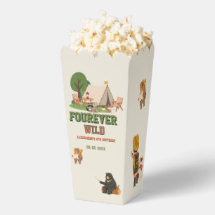Fourever wilde Camper Safari Wald 4. Geburtstag Geschenkschachtel