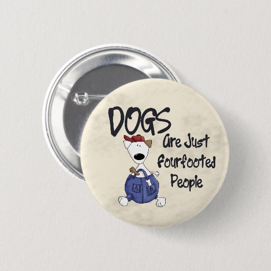 Fourfooted Leute Button (Vorne & Hinten)
